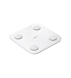 Akıllı Bluetooth Tartı, Beyaz, Vücut Kompozisyon Ölçüm Fonksiyonlu