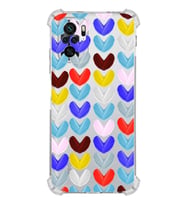 PrintiFy Xiaomi Redmi Note 10 Uyumlu Water Color 1 Baskılı Şeffaf Köşe Korumalı Antişok Kılıf