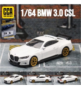 CCA Premium Series BMW 3.0 CSL Beyaz 1/64 Model Araba