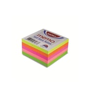Noki Yapışkanlı Not Kağıdı 75 x 75 MM 5 Neon Renkler 400 Yaprak Yapışkanlı Not Kağıdı