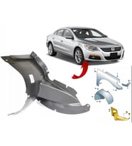 Vw Passat CC Sağ Çamurluk Davlumbazı Küçük 2009-2012 3C8805912A