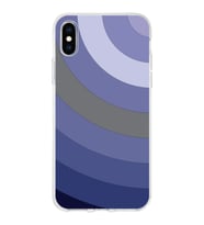 Apple iPhone X Uyumlu Kapak Renk Cümbüşü Tasarımlı Şeffaf Silikon Kılıf