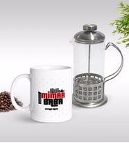 BK Gift Kişiye Özel Mimar Baba Tasarımlı Kupa & French Press Seti-1 (Model 1)
