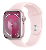 Apple Watch Seri 9 Gps 45MM Pembe Alüminyum Kasa Spor Kordon - M/l MR9H3TU/A