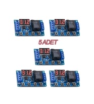 5 Adet Zaman Ayarlı Dijital Zamanlayıcı Modül Röle