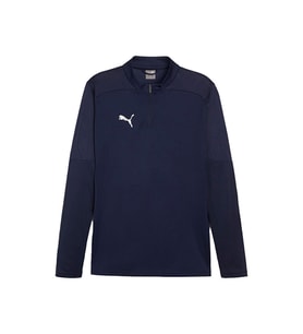 Puma Teamfinal Training 1/4 Zip Erkek Futbol Antrenman Uzun Kollu Üst 65855106 Lacivert
