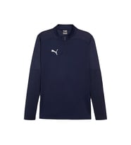 Puma Teamfinal Training 1/4 Zip Erkek Futbol Antrenman Uzun Kollu Üst 65855106 Lacivert
