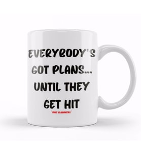 Michelangelo Quotes Gift   Vintage Retro Rainbow Style Kupa Bardak Porselen
