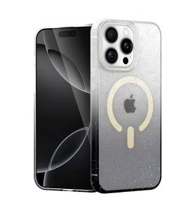 Newface Apple iPhone 14 Pro Pummel Shiny Magsafe Kapak - Siyah