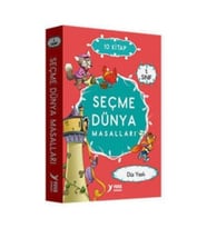 1 Sınıf Seçme Dünya Masalları Düz Yazılı 10 Kitap Yuva Yay /
