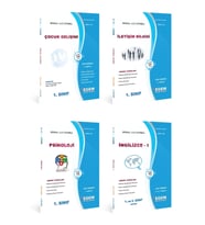 Egem Eğitim Yayınları Açık Öğretim Çocuk Gelişimi 1.sınıf Güz 1,dönem Konu Ve Soru Set (Çok Renkli)