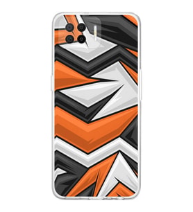 PrintiFy Oppo A73 Uyumlu Kamera Korumalı Grafiti Tasarımlı Şeffaf Silikon Kılıf