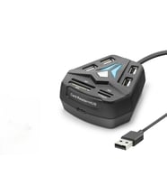 Usb Combo Hub Kart Okuyucu 8 Port Siyah A068B