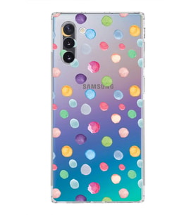 PrintiFy Samsung Galaxy Note 10 ile Uyumlu Water Color 6  Kamera Korumalı Şeffaf  Kılıf