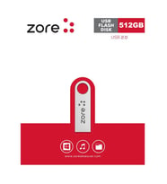 Zore Metal USB 2.0 Flash Disk 512GB