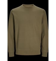JPRBLAROWAN STRUCTURED SWEAT CREW NECK (Haki)
