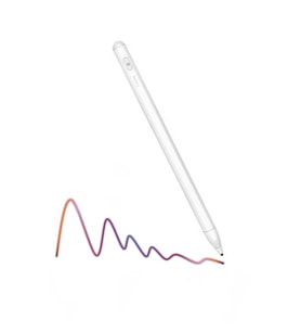 Apple iPad Pro 10.5 (7.Nesil) Eğime Duyarlı Şarjlı Stylus Kalem (Beyaz)