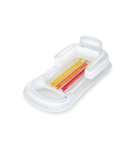 Bestway Şişme Sırt Dayanıklı Deniz Yatağı 150 x 77 x 50 cm Beyaz 43028B