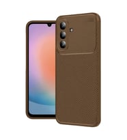 S26 Auto Focus Karbon Kapak - Kahverengi
