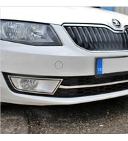 Skoda Octavia (A7) Sis Far Çerçevesi - Krom (2 Parça)  2013-2016 Arası, SD/SW
