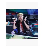 Rm Kim Namjoon Sahnede Dans Izni Fotoğraf Kroki Tablo Ahşap Poster Dekoratif Kod183