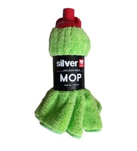 Silver Home Mikrofiber Jumbo Boy Islak Mop - 105x55 Cm. - Yedek Mop Paspas Ucu Başlığı - 1 Adet