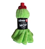 Silver Home Mikrofiber Jumbo Boy Islak Mop - 105x55 Cm. - Yedek Mop Paspas Ucu Başlığı - 1 Adet