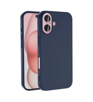 Apple iPhone 16 Uyumlu Kılıf Zore LSR Lansman Kapak (Lacivert)
