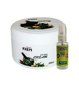 Mucizevi Krem Bölgesel Bakım Relax Kremi 125 ml + Hediye 30 ml Çörek Otu Yağı