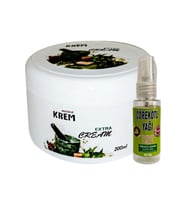 Mucizevi Krem Bölgesel Bakım Relax Kremi 125 ml + Hediye 30 ml Çörek Otu Yağı