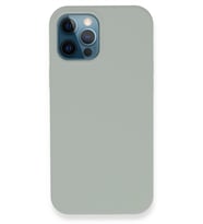Durukar® iPhone 12 Pro Kılıf Lansman Legant Silikon - Açık Gri