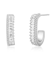 Monemel Swarovski Taşlı Küpe (Altın Kaplama) Sevgililer Günü Hediyesi, Yeni Yıl Hediyesi - Yılbaşı Hediyesi