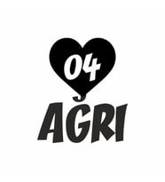 Kalpli 04 Ağrı Araba Sticker siyah 20x15 CM (Siyah)