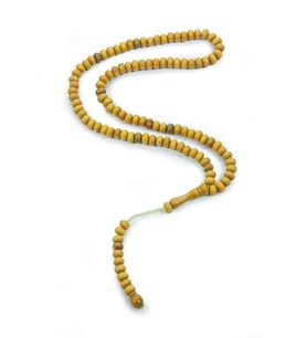 Kördiken Ağacı Küre Kesim Tesbih - 100 lü - 7 MM - Zikir Tesbihi - KT-2 (Karışık)