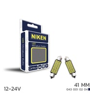 Niken Led Ampul Sofit Canbus Led 41Mm 12-24V (Karışık)