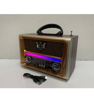 Everton Rt-780 Usb/Bt/Fm Nostaljik Işıklı Radyo
