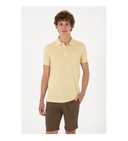 U.S. Polo Assn. Kalımnosıy025 Bej Erkek Polo Yaka T-shirt 2102651