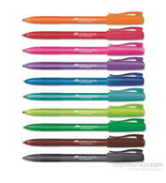 Fabercastell Renkli Tükenmez Kalem Kırmızı