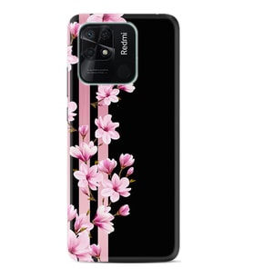 Xiaomi Redmi Note 7 8 9 Pro 10 2022 10 Pro 10S Kılıf Desenli Silikon Pink Flowers 3 1393