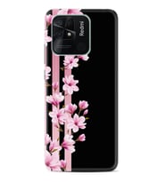 Xiaomi Redmi Note 7 8 9 Pro 10 2022 10 Pro 10S Kılıf Desenli Silikon Pink Flowers 3 1393