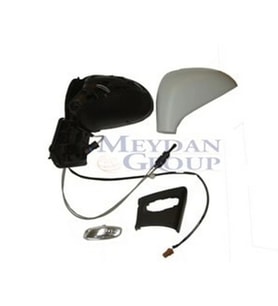 2006-2012 Peugeot 207 Kapı Aynası Sol Manuel-Sinyalli-Gri Kapaklı 2+2 Fişli (Famella) (Adet) (Oem No