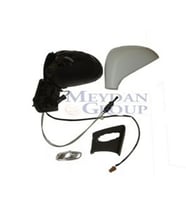 2006-2012 Peugeot 207 Kapı Aynası Sol Manuel-Sinyalli-Gri Kapaklı 2+2 Fişli (Famella) (Adet) (Oem No
