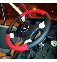 DİKŞL DİRKSİYN KILFI KIRMZ/SİYH SYAH DİKİŞ FORD TRANSİT İNCE OLANLAR KALIN OLAN DİĞER İLANDA