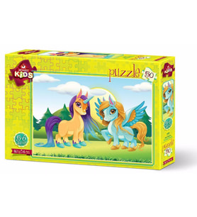 Art Kids 50 Parça Mini Pegasus Çocuk Yapboz - 4500