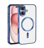 Apple iPhone 16 Uyumlu Kılıf Kamera Korumalı M-safe Wireless Şarj Özellikli Zore Demre Kapak