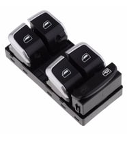 AUDİ Q5 SOL DÖRTLÜ CAM AÇMA DÜĞMESİ ANAHTARI (2009-2012) **KROM**