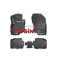 Mitsubishi Outlander 3D Havuzlu Paspas 2015 Siyah (Karışık)
