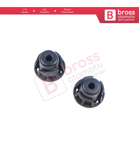 Renault Clio 2 3 4 Megane 2 3 Captur 1 Fluence Duster Logan 2 için 2X Arka Bagaj Amortisör Takozu