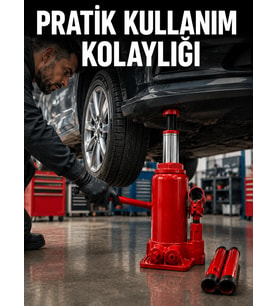 Sağlam Taban Yapılı Güvenilir Hidrolik Şişe Kriko