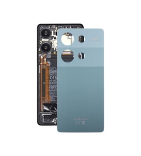 Xiaomi Redmi Note 13 Pro 4g Arka Kapak - Arka Pil Batarya Kapağı - 23117RA68G 2312FPCA6G Uyumlu (Yeşil)